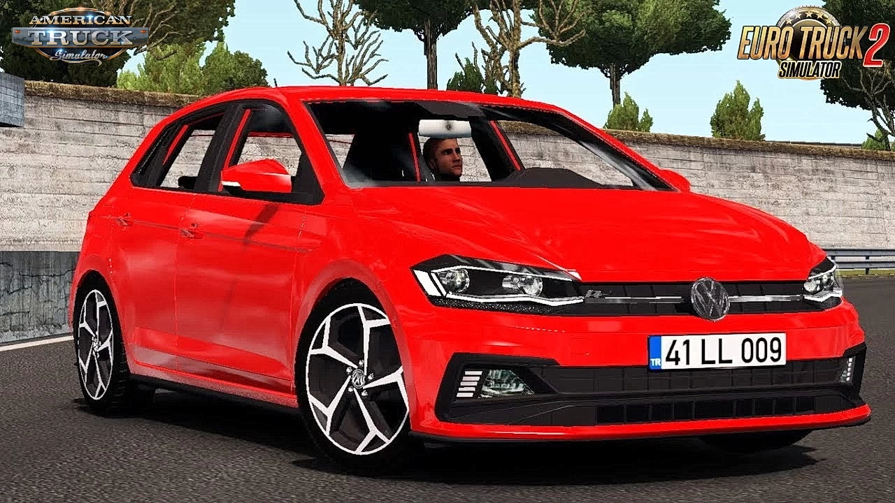 Volkswagen Polo R-Line 2020 + Interior v1.9 (1.43.x) for ATS