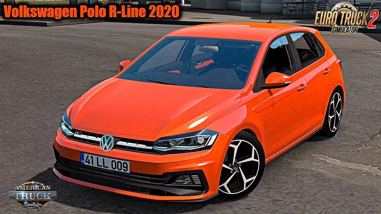 Volkswagen Polo R-Line 2020 + Interior v2.2 (1.46.x) for ATS
