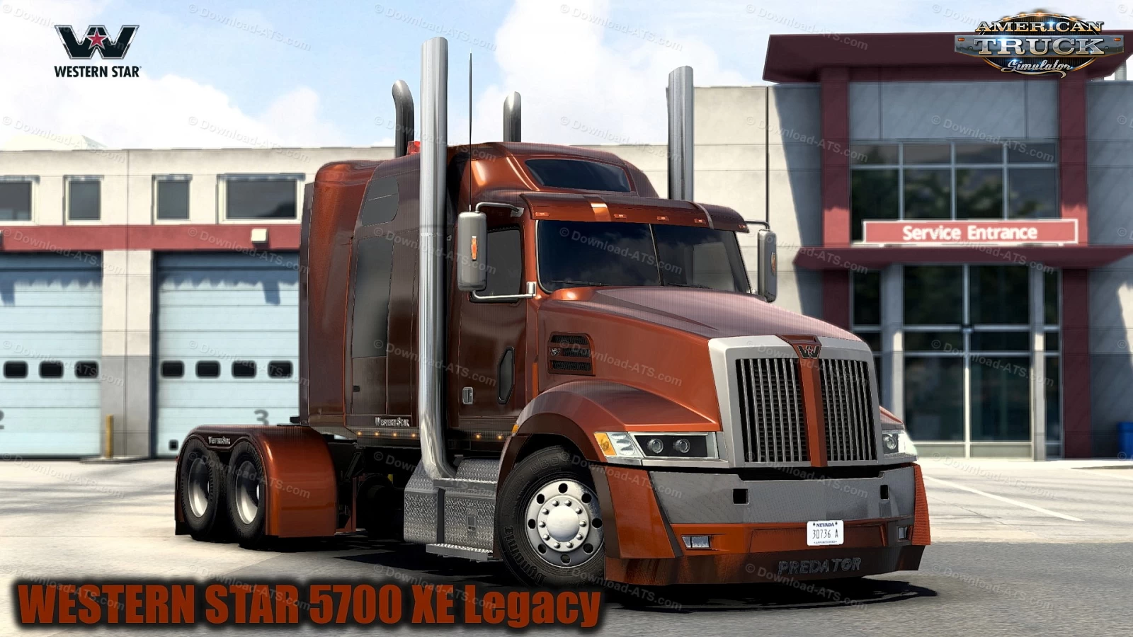 Western Star 5700 XE Legacy 2017 + Interior v1.5 (1.43.x)