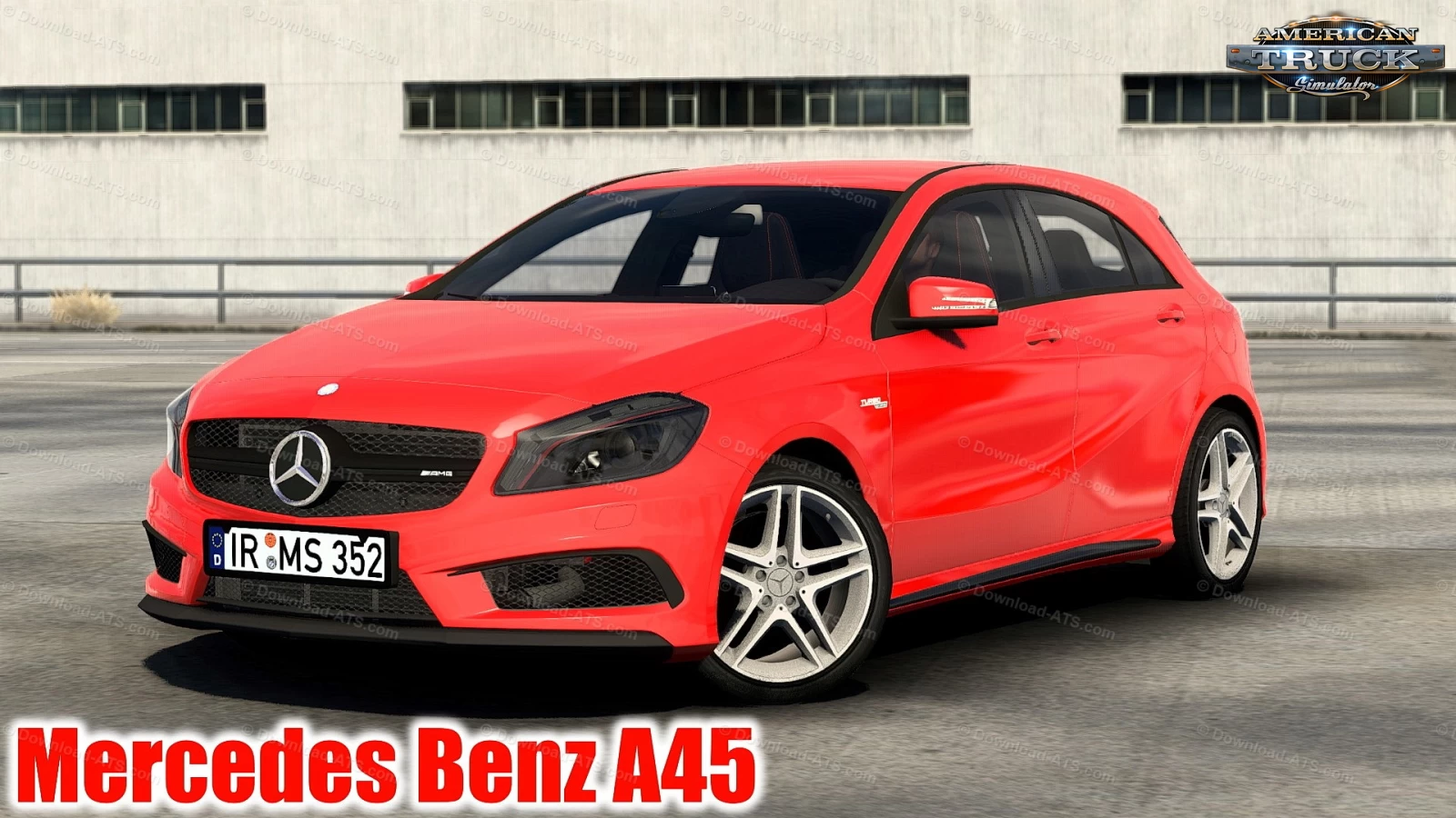 Mercedes Benz A45 + Interior v1.150 (1.49.x) for ATS