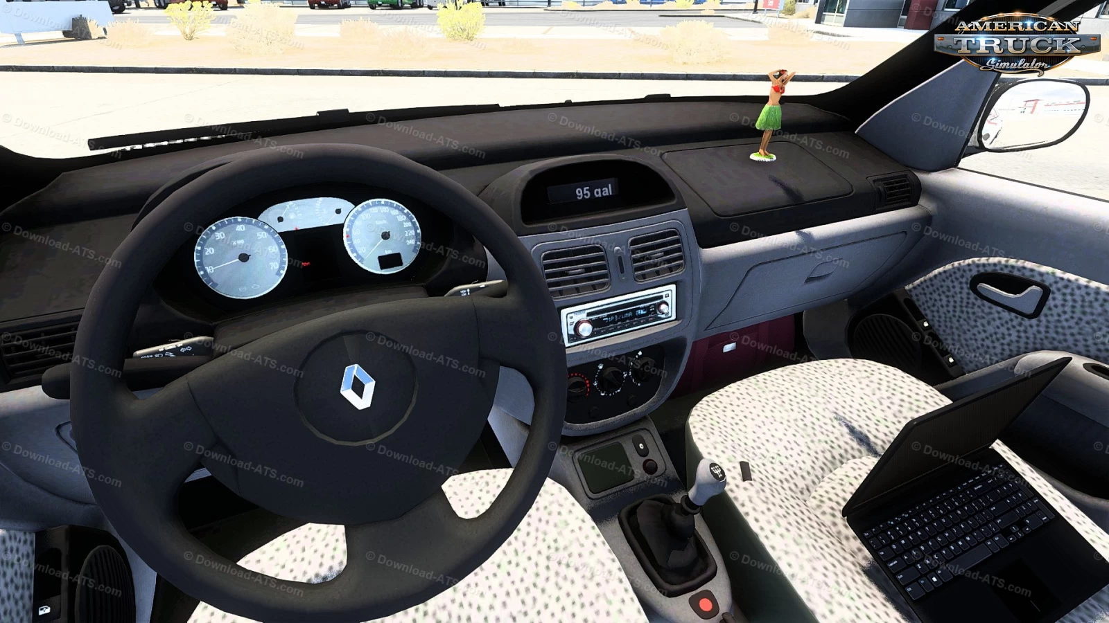 Renault Clio 2 Symbol + Interior v1R160 (1.57.x) for ATS