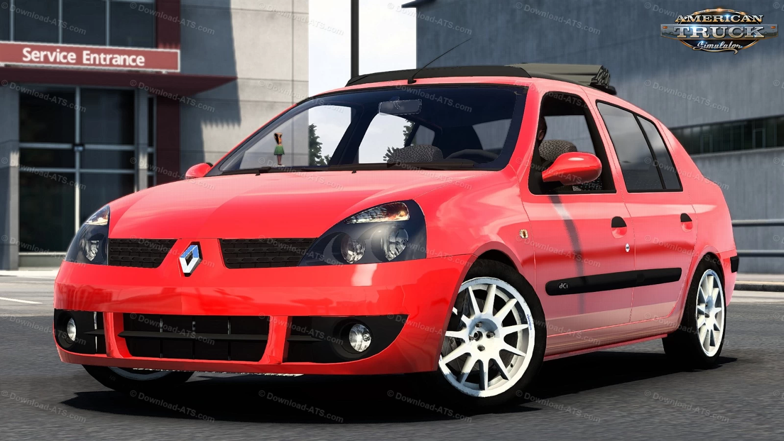 Renault Clio 2 Symbol + Interior v1R160 (1.57.x) for ATS