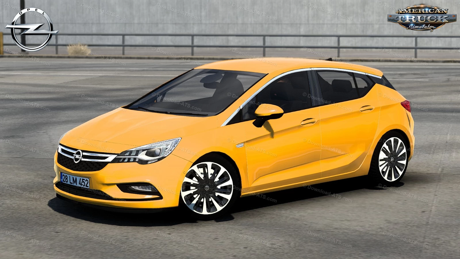 Opel Astra K + Interior v2.1 (1.45.x) for ATS