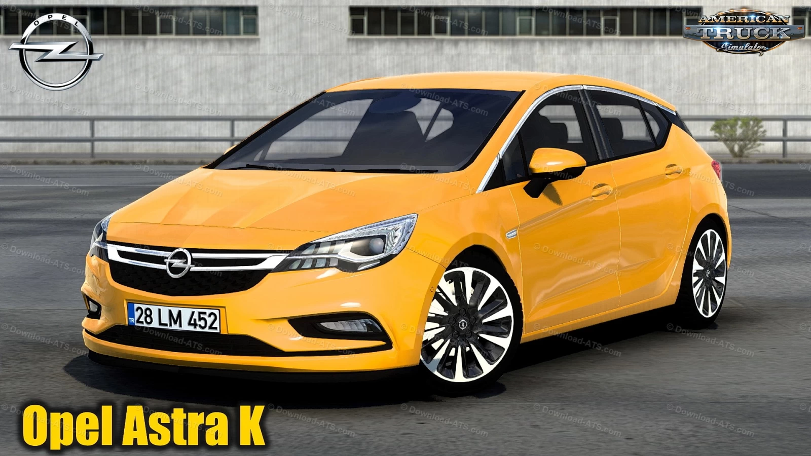 Opel Astra K + Interior v1.140 (1.48.x) for ATS