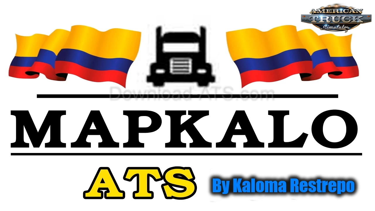 Colombia Map Mapkalo v2.8 (1.51.x) for ATS