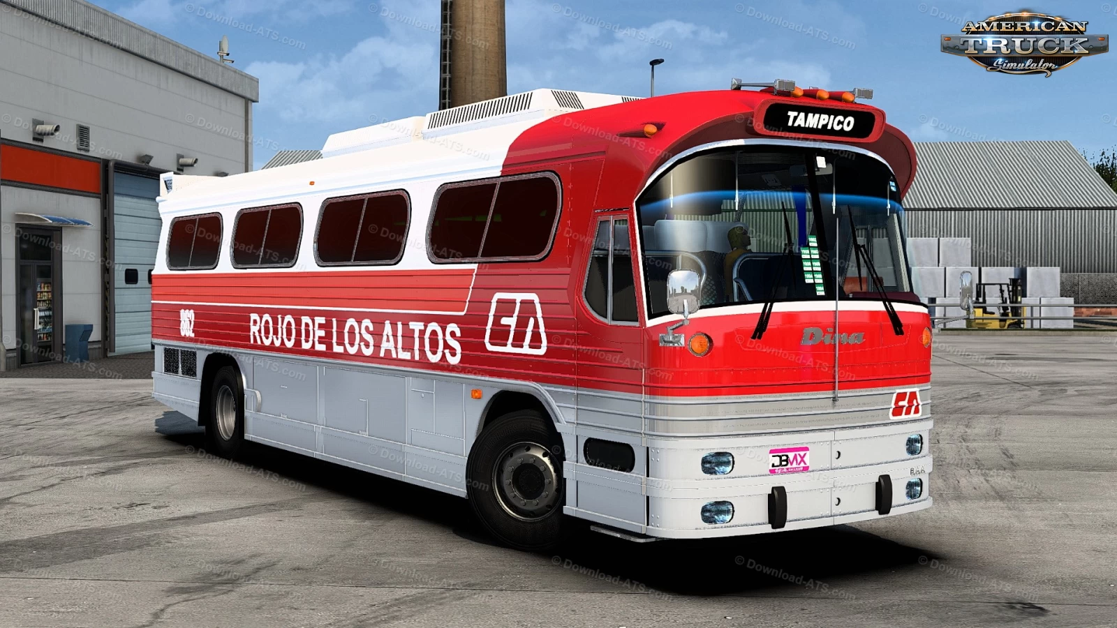 Dina Olimpico Bus + Interior v1.1 (1.43.x) for ATS