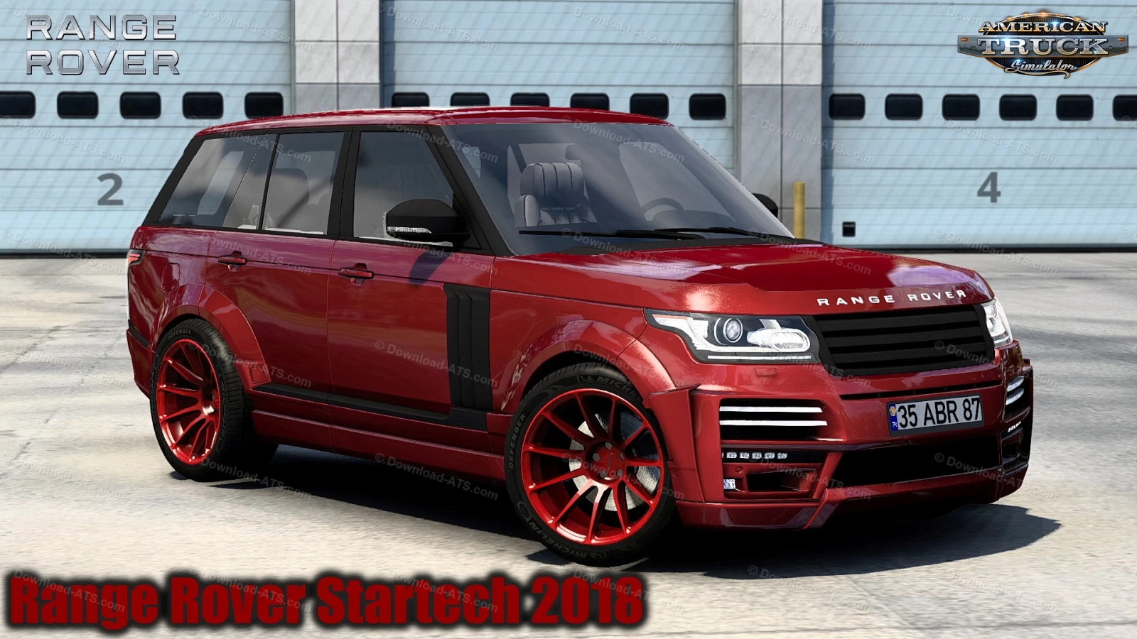 Range Rover Startech 2018 + Interior v2.7 (1.47.x) for ATS