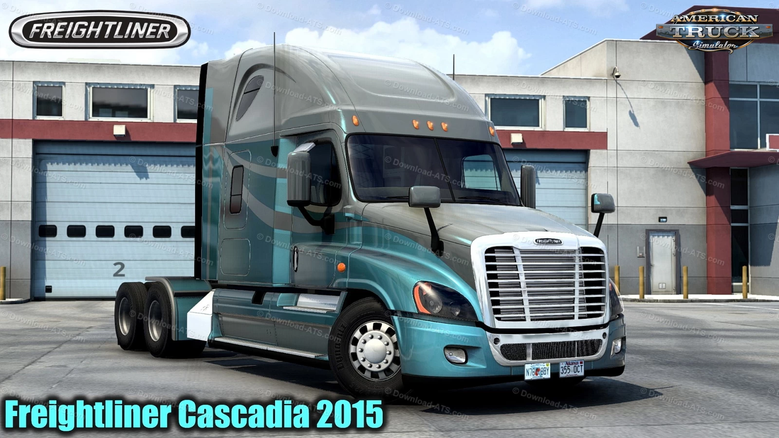 Freightliner Cascadia 2015 + Interior v1.0 (1.43.x) for ATS