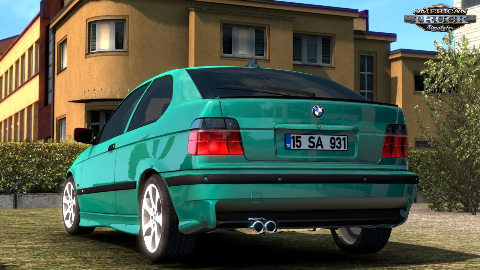 BMW E36 Compact + Interior v1.9 (1.43.x) for ATS