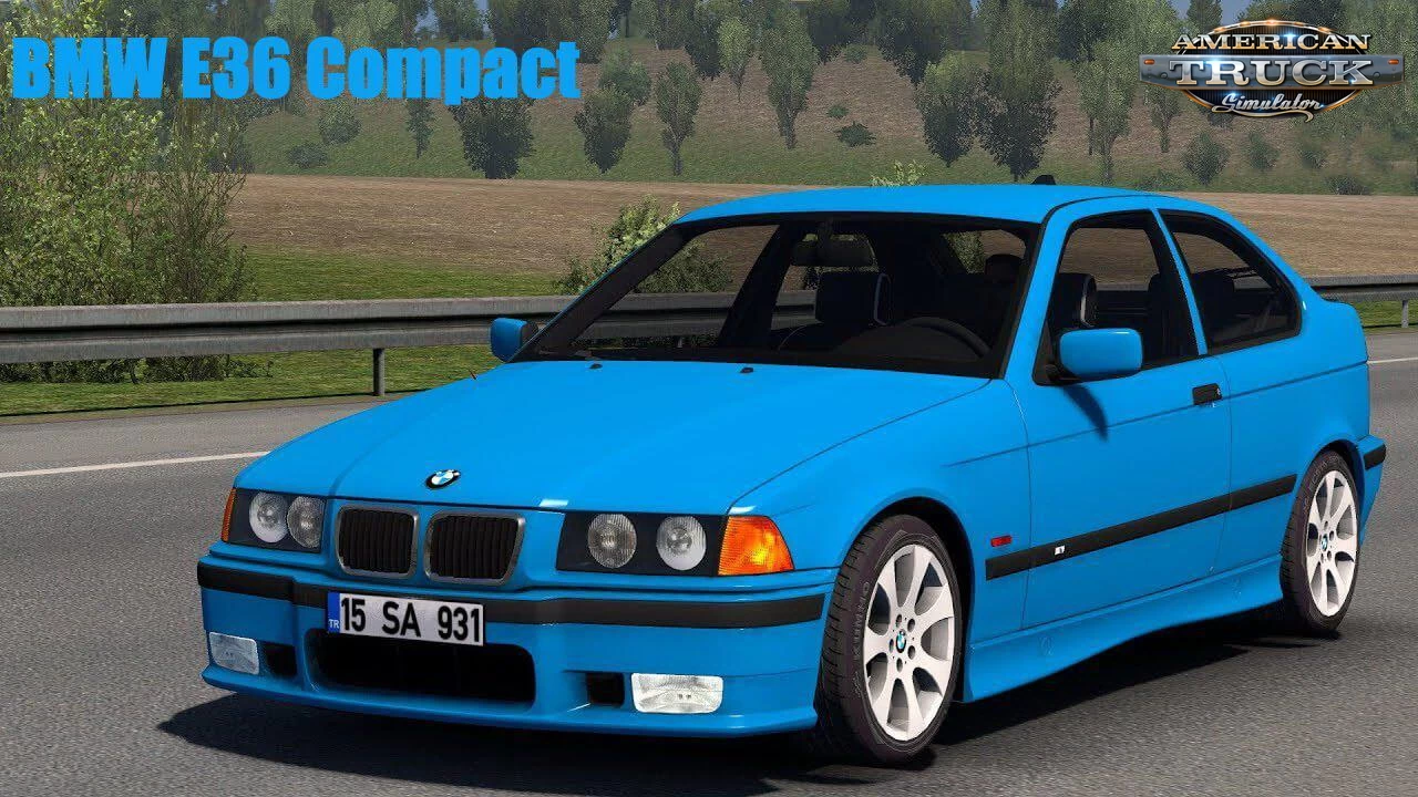 BMW E36 Compact + Interior v2.2 (1.46.x) for ATS