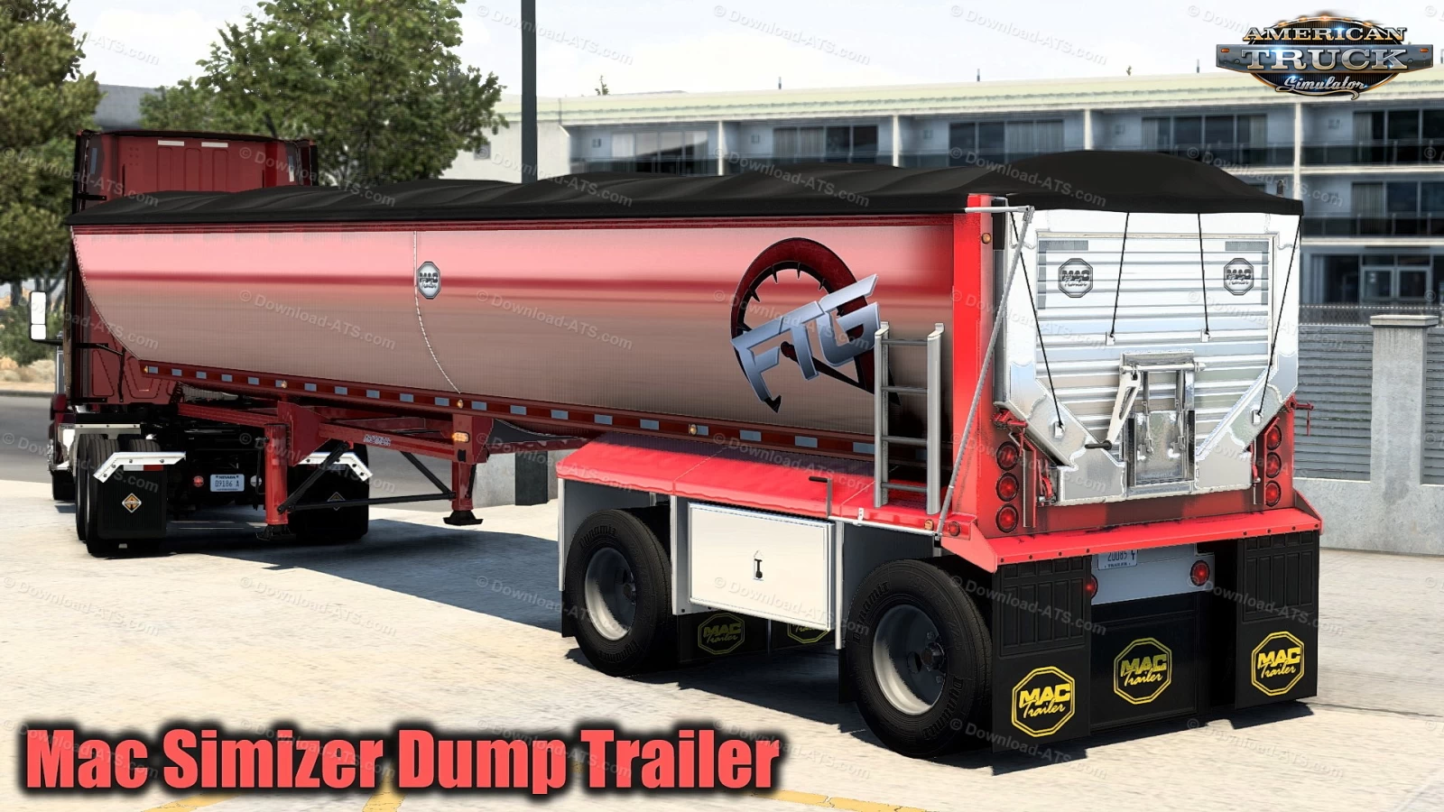 Mac Simizer Dump Trailer v1.1.3 (1.48.x) for ATS