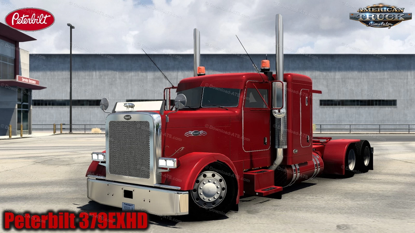 Peterbilt 379EXHD Truck + Interior v5.1 (1.49.x) for ATS