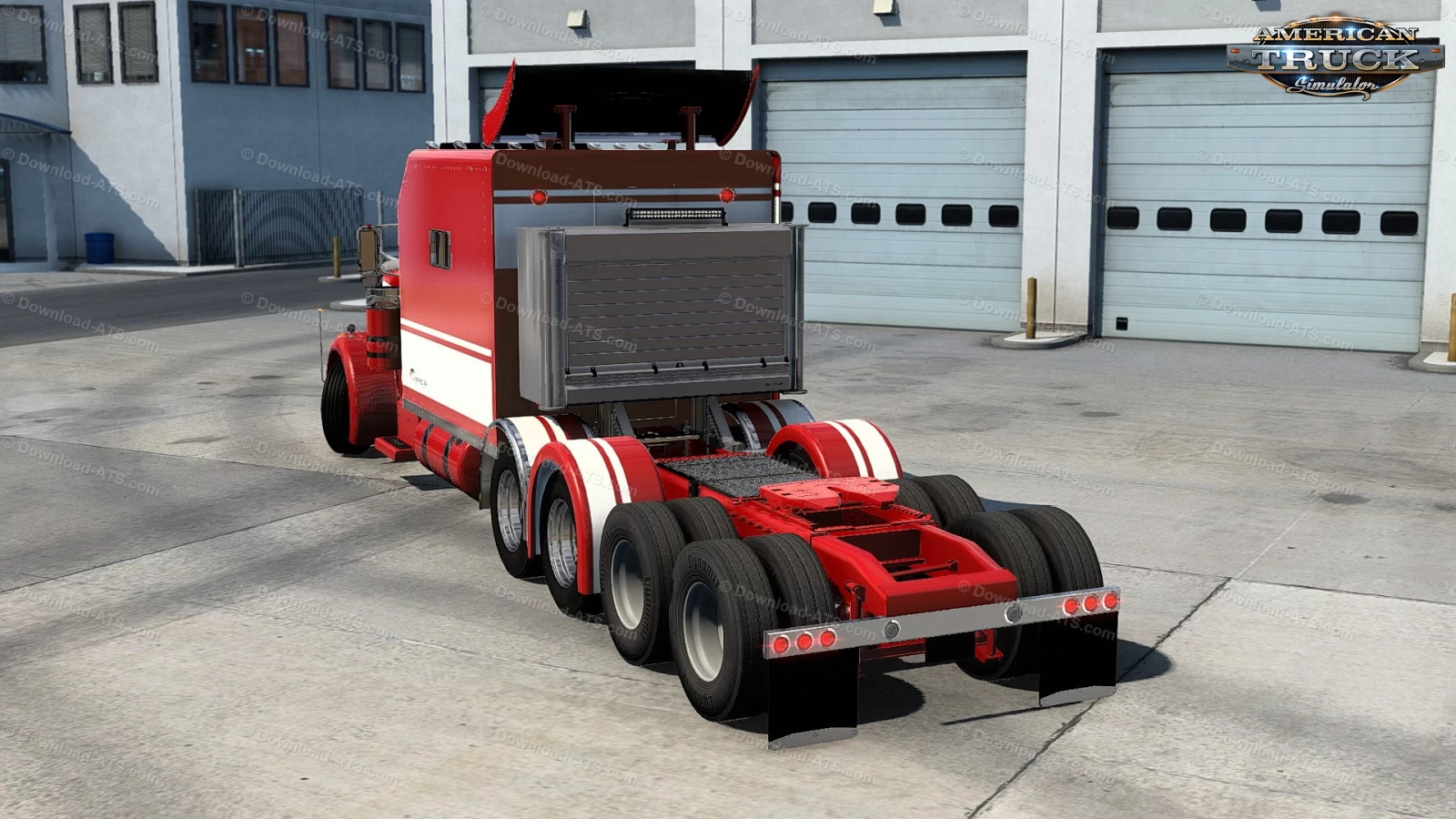 Peterbilt 389 Longhood + Dump + Wrecker v1.8 (1.48.x) for ATS