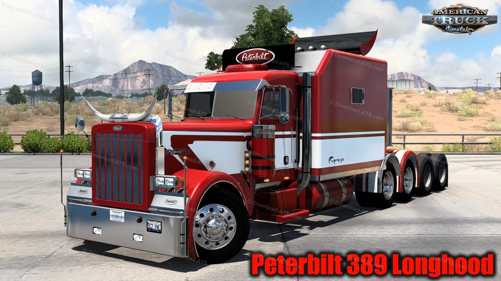 Peterbilt 389 Longhood + Dump + Wrecker v1.8 (1.48.x) for ATS