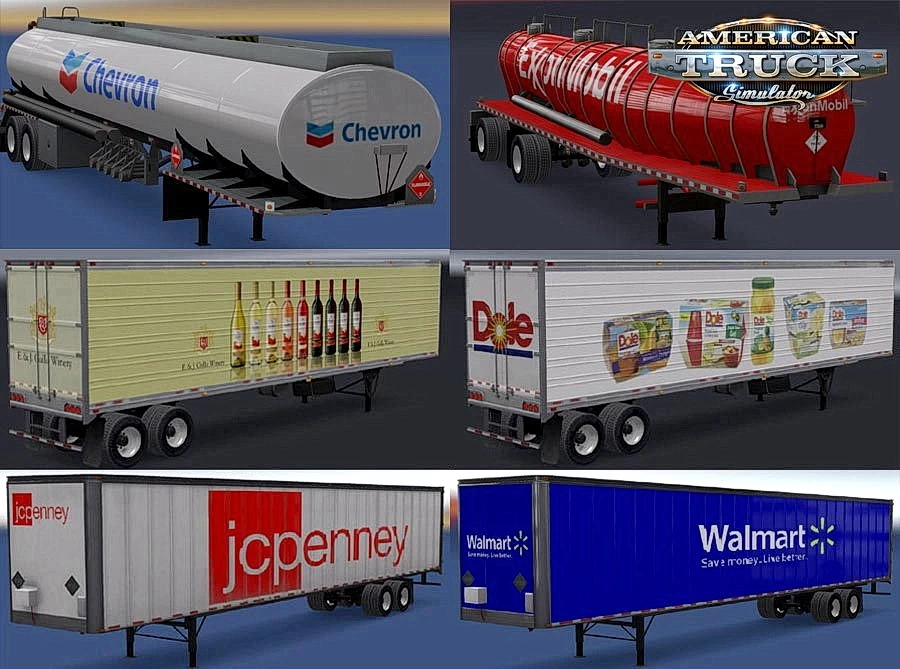 Real Companies & Trailers Pack v2.7 (1.48.x) for ATS