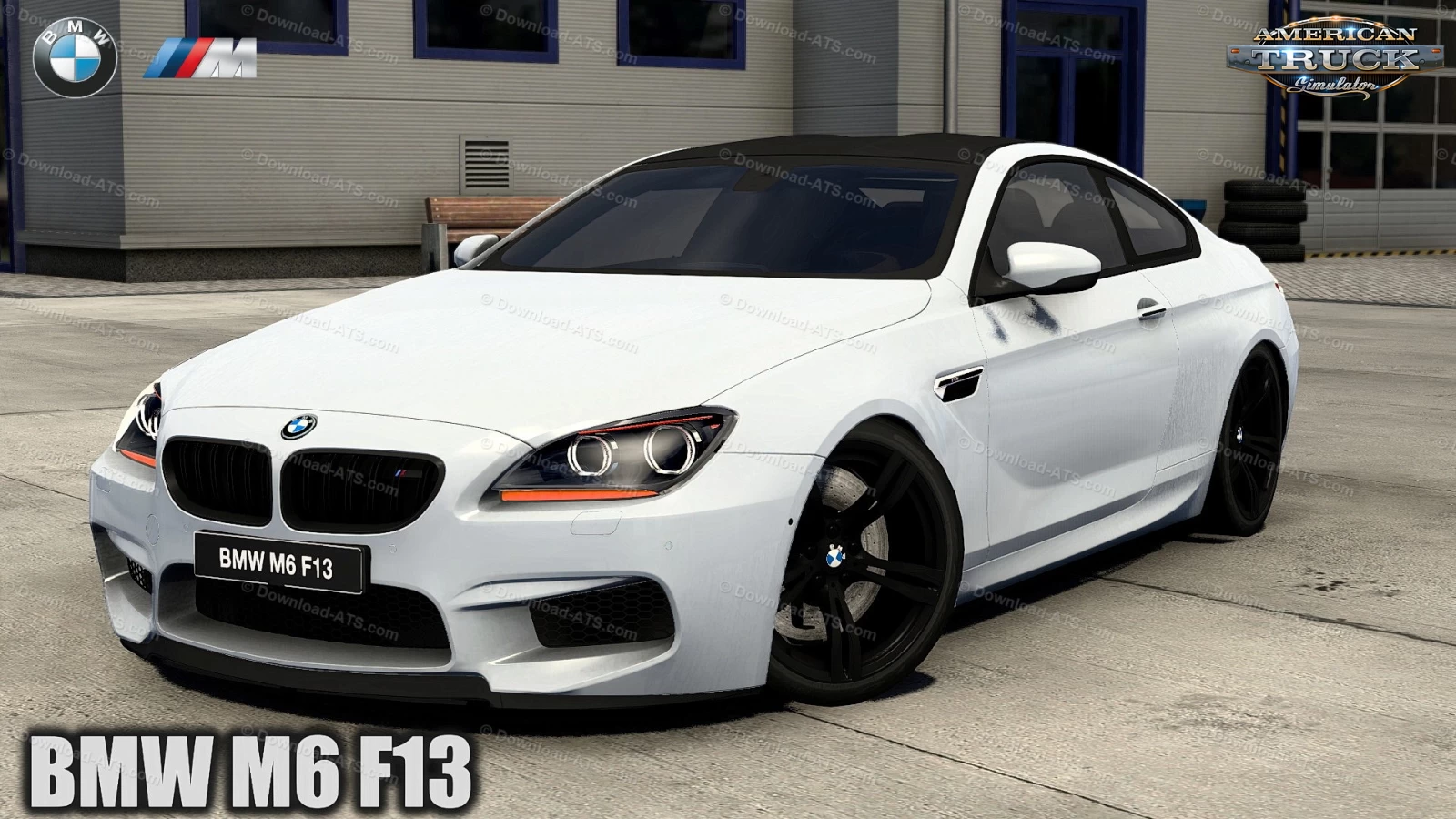 BMW M6 F13 + Interior v3.8 (1.50.x) for ATS