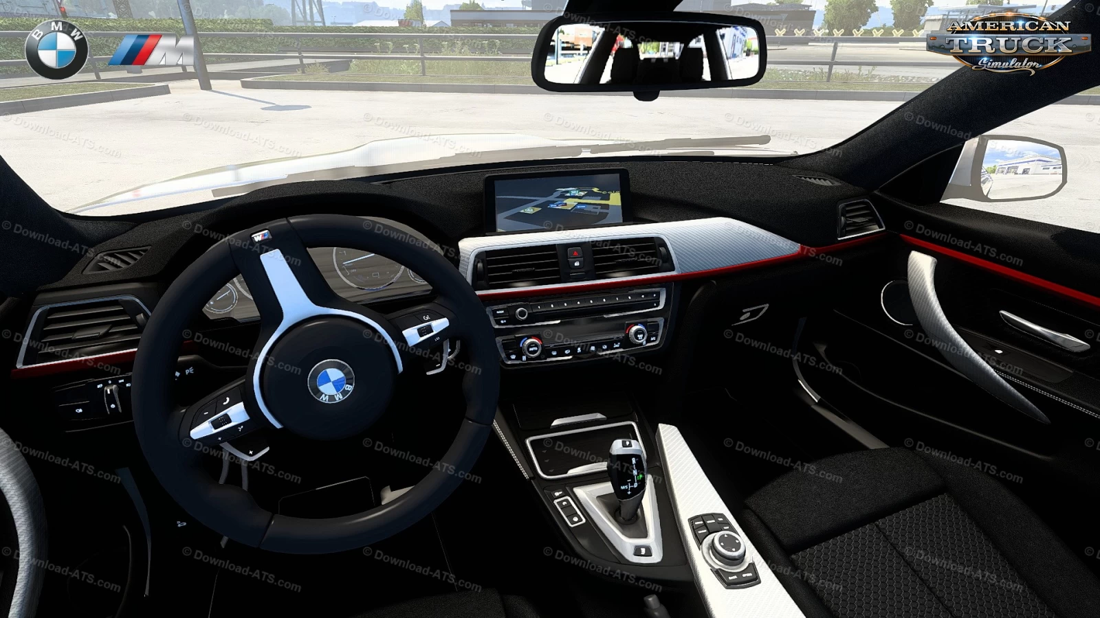 BMW 320i F30 M Package + Interior v2.1 (1.44.x) for ATS