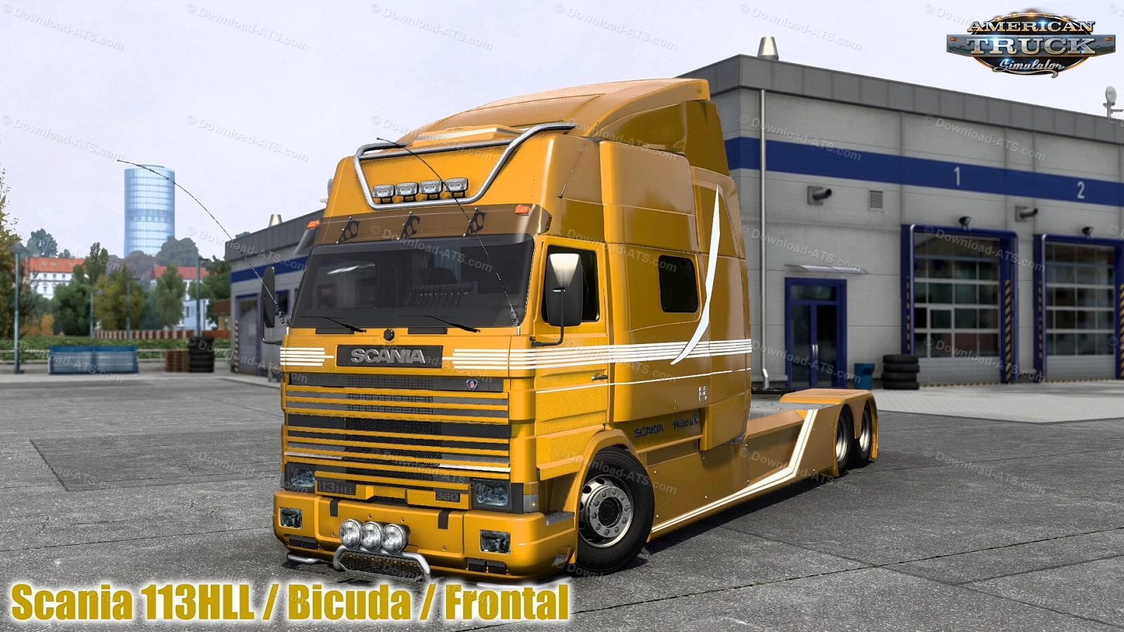 Scania 113HLL / Bicuda / Frontal v1.0 (1.43.x) for ATS