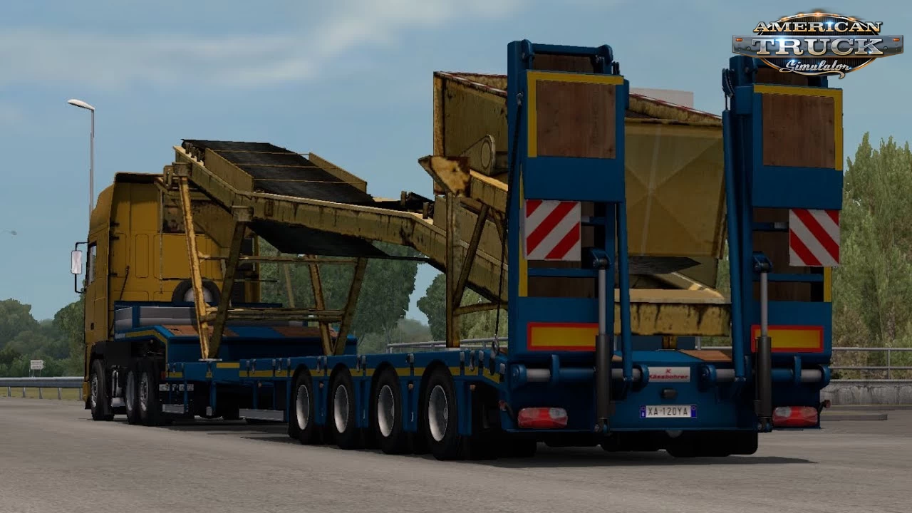 Overweight Trailers and Cargo Pack v6.1.1 (1.49.x) for ATS