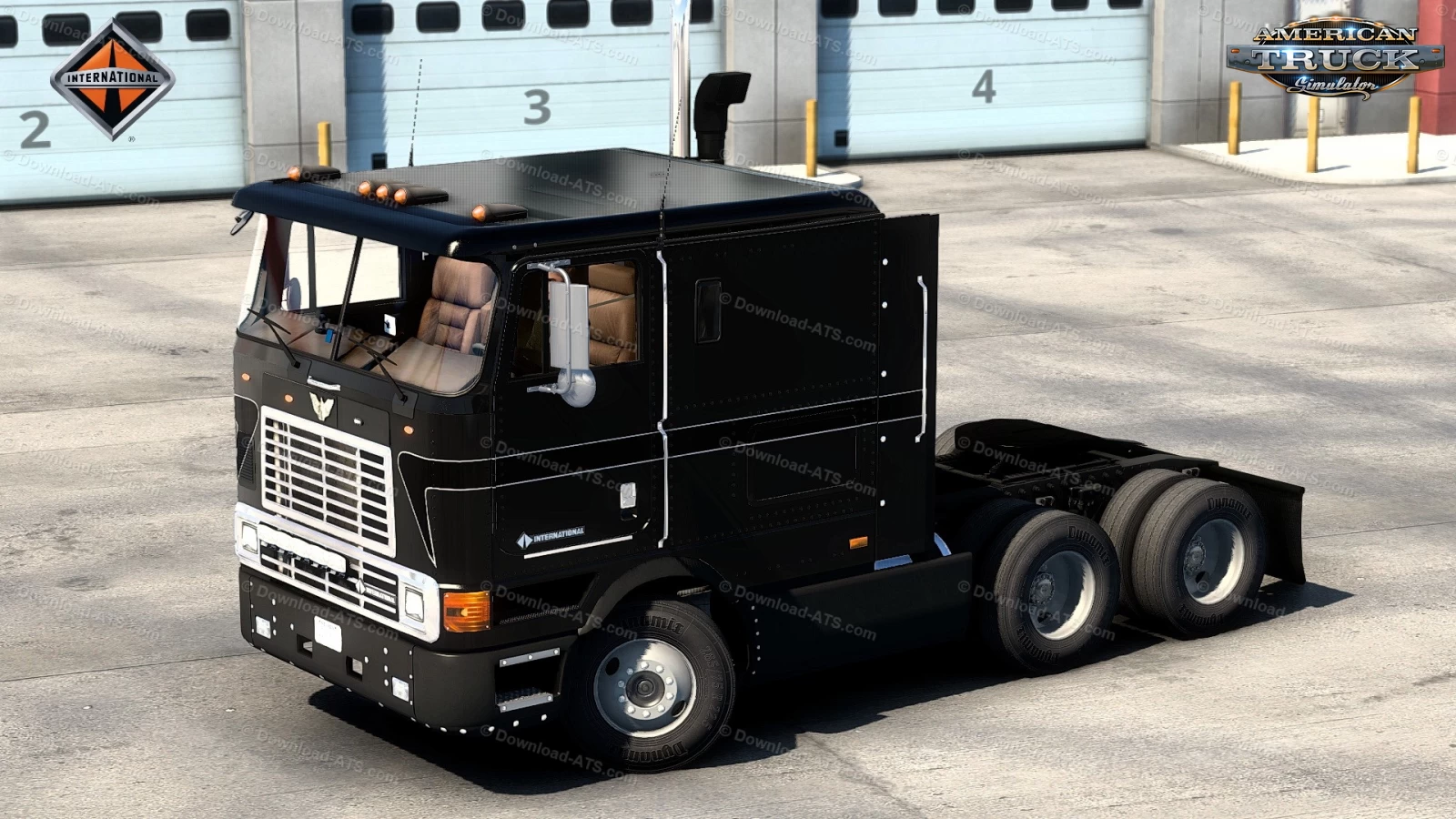 International 9800i Truck + Interior v2.5 (1.45.x) for ATS