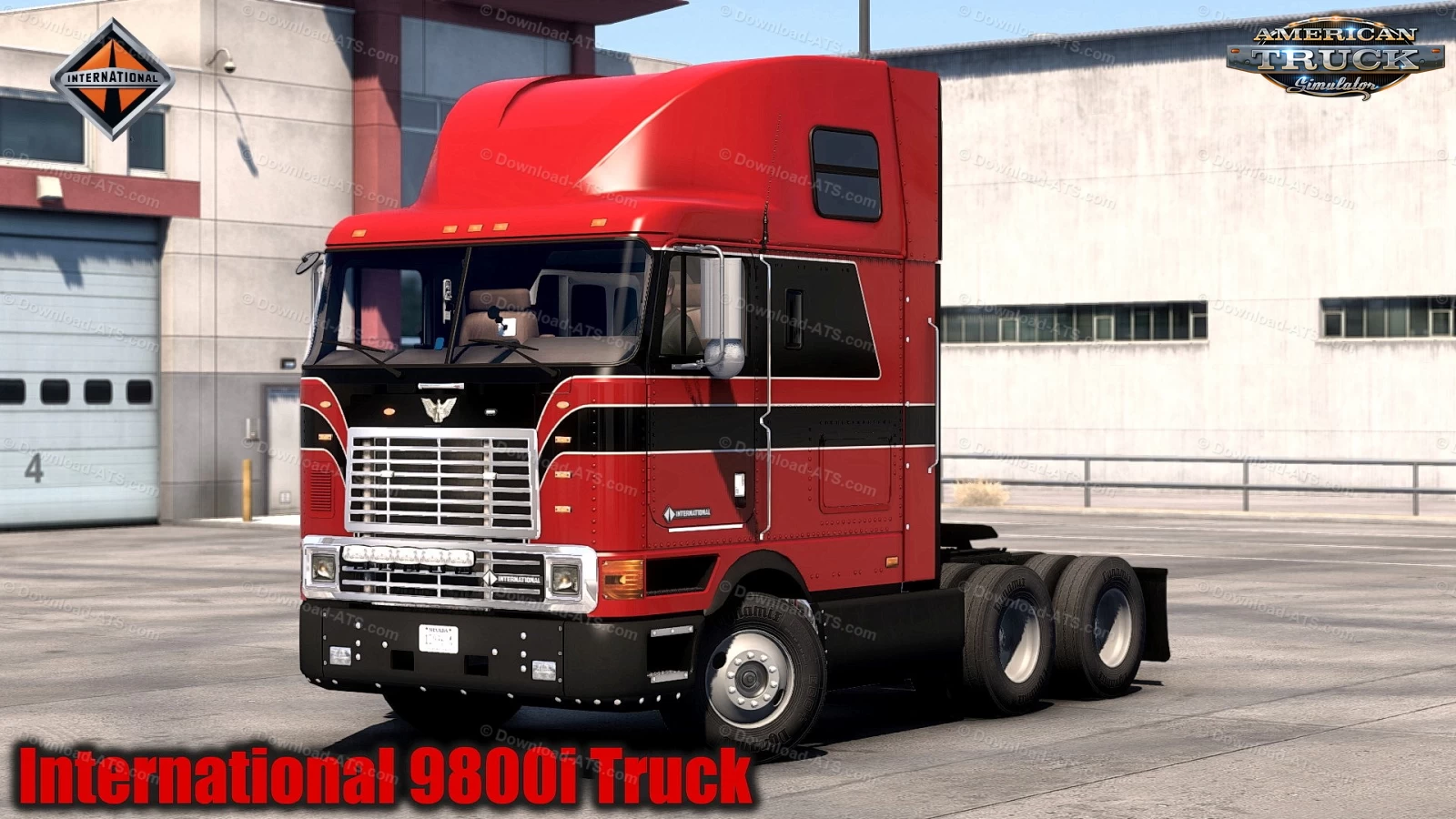 International 9800i Truck + Interior v1.3.1 (1.48.x) for ATS