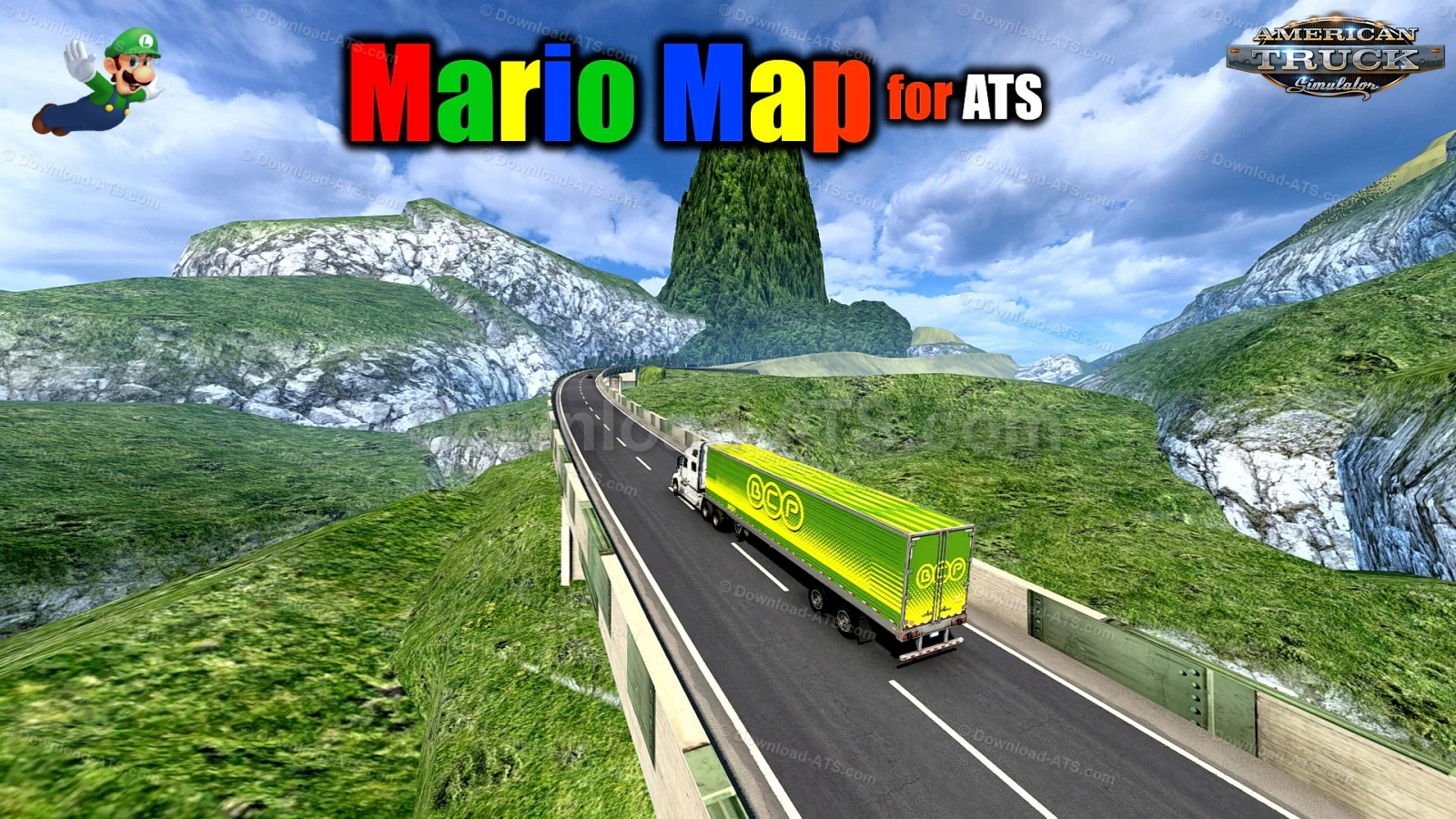 Mario Map v1.51 By Mario1961 (1.51.x ) for ATS