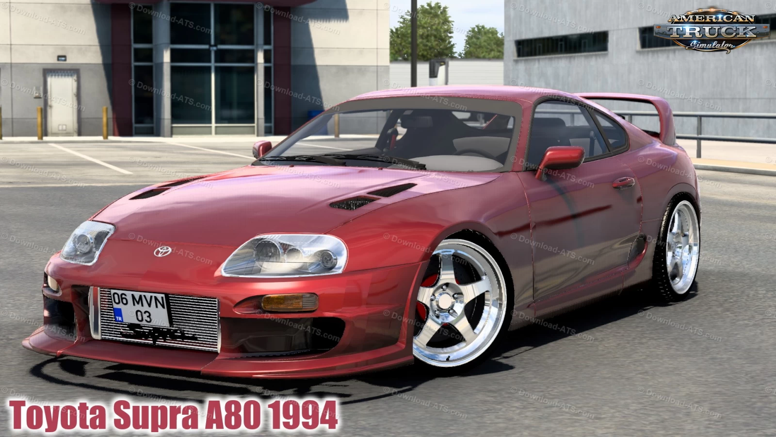 Toyota Supra A80 1994 + Interior v1.2 (1.44.x) for ATS