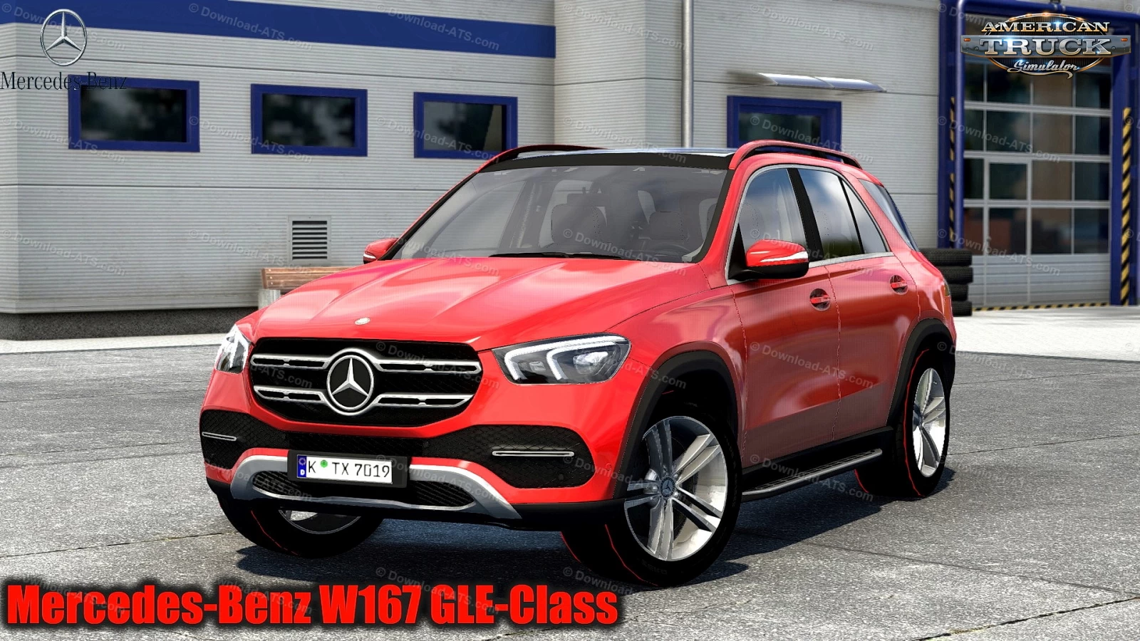 Mercedes-Benz W167 GLE-Class v1.8 (1.50.x) for ATS