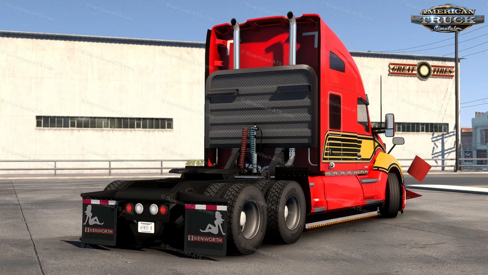 Kenworth T680 Modified Truck v1.5 (1.47.x) for ATS