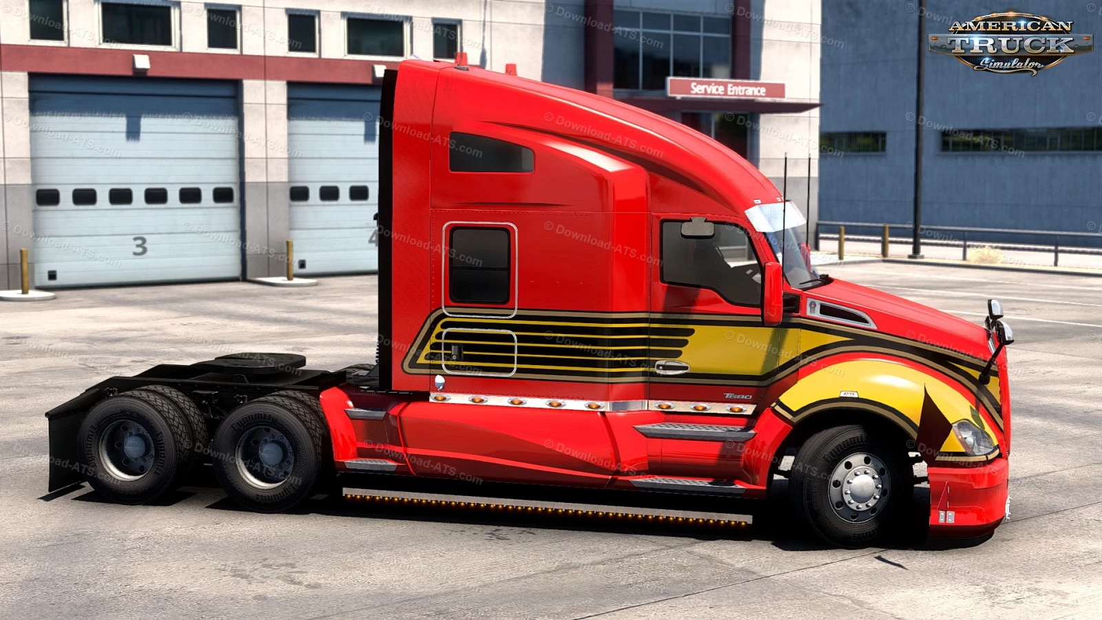 Kenworth T680 Modified Truck v1.5 (1.47.x) for ATS