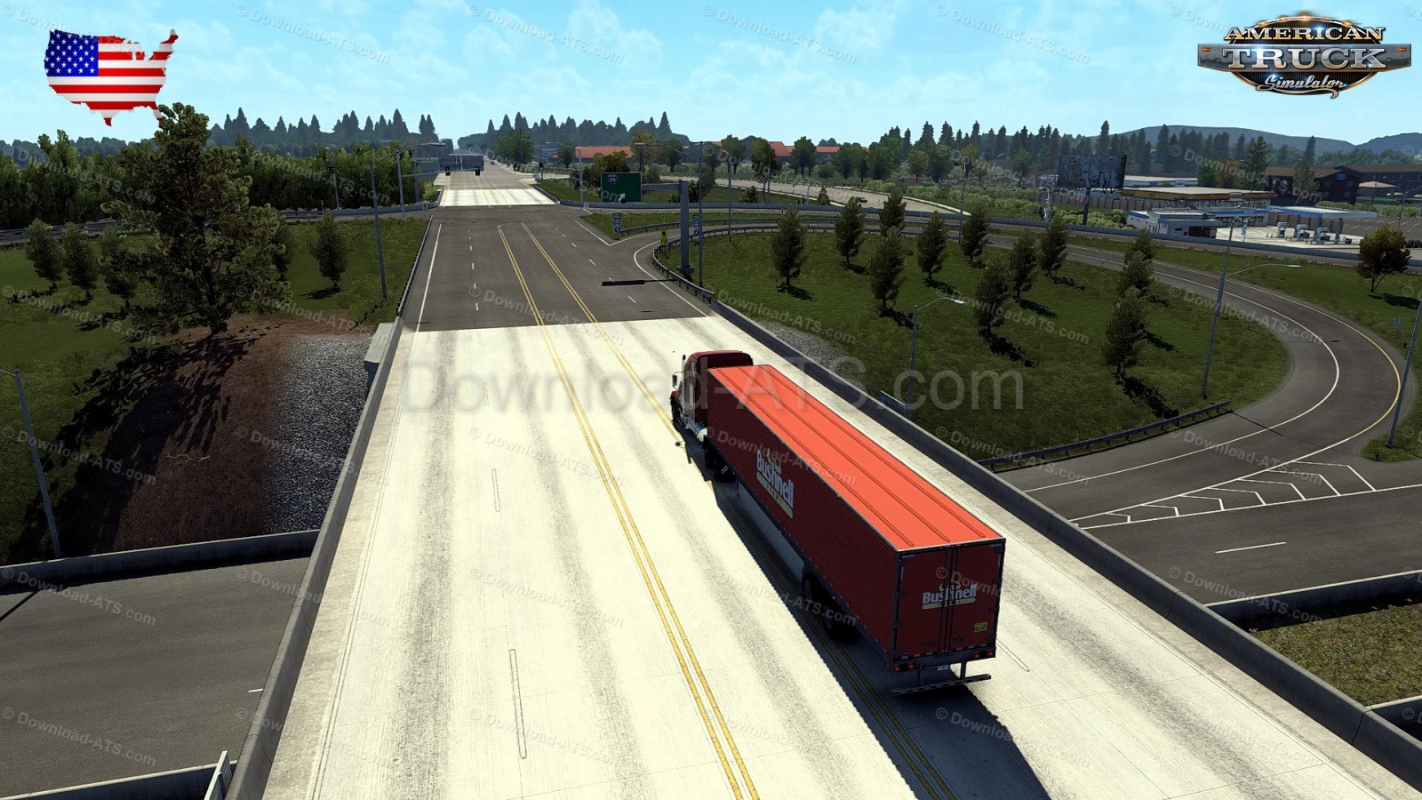 USA Map v4.0 By K-DOG (1.43.x) for ATS