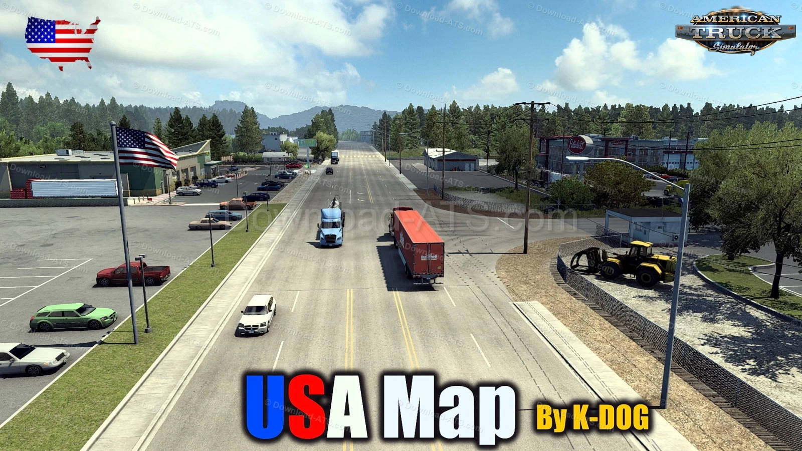 USA Map v4.0 By K-DOG (1.43.x) for ATS