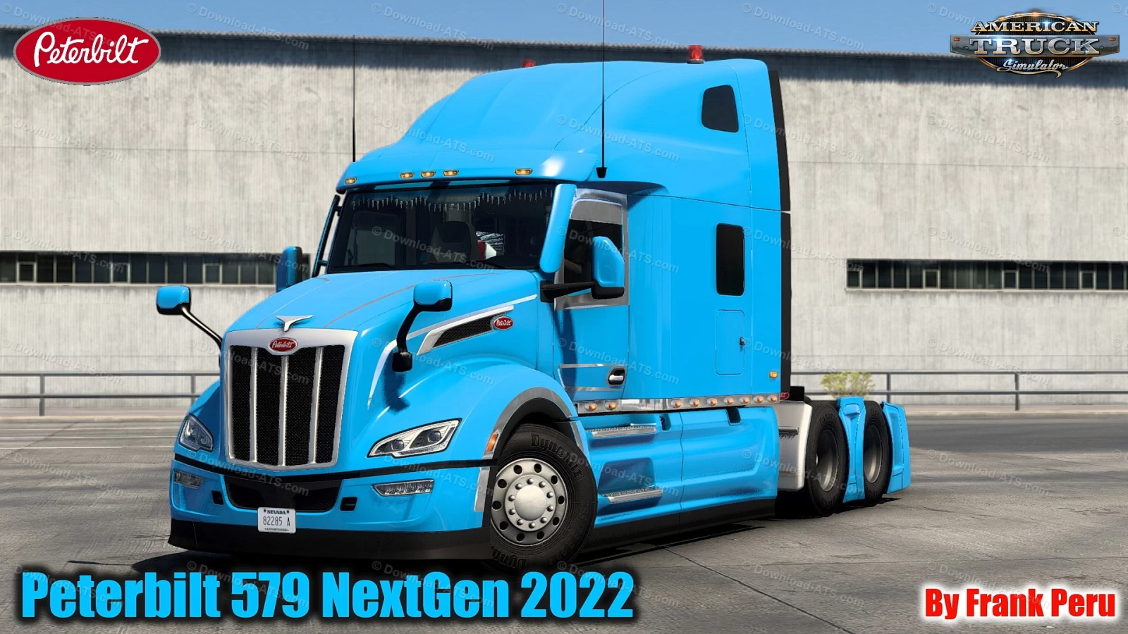 Peterbilt 579 NextGen 2022 + Interior v1.2 (1.50.x) for ATS