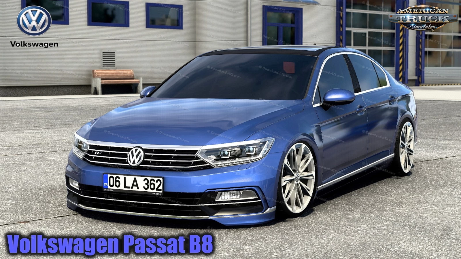 Volkswagen Passat B8 + Interior v1.8 (1.52.x) for ATS