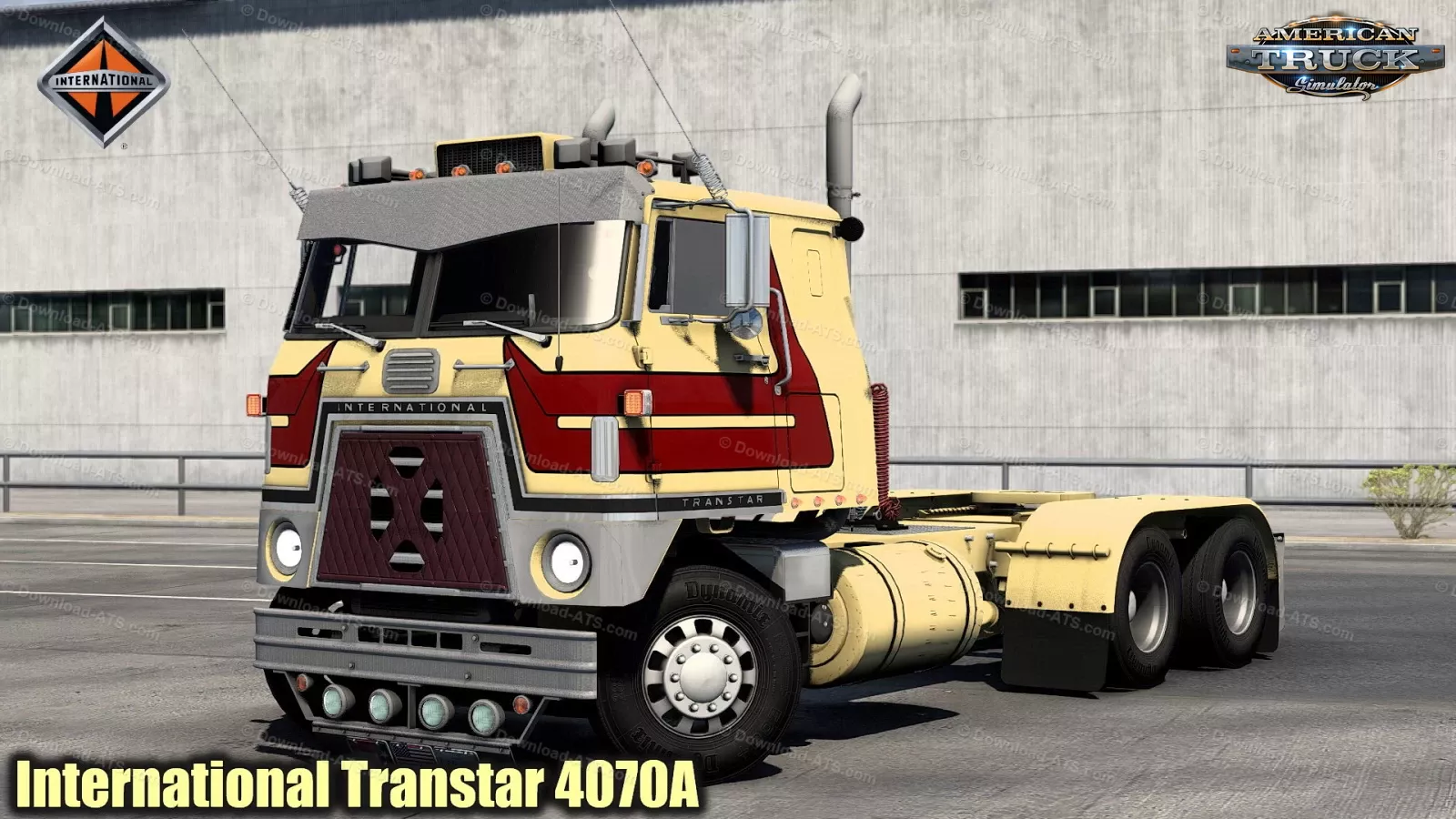 International Transtar 4070A + Interior v1.4 (1.50.x) for ATS
