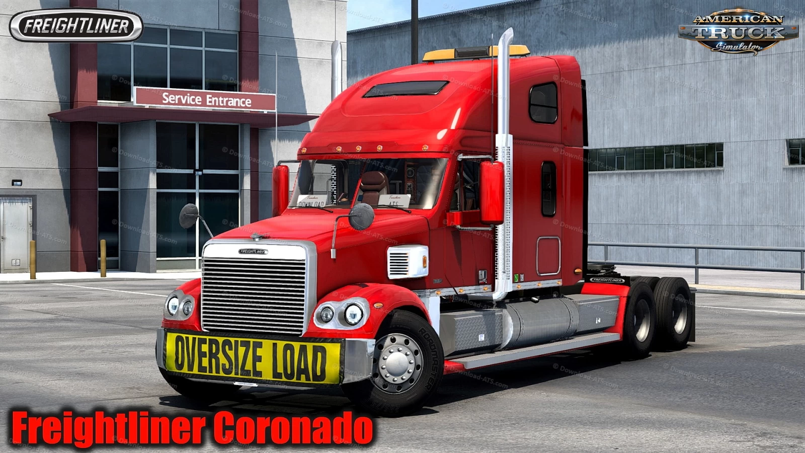 Freightliner Coronado + Interior v1.3 (1.47.x) for ATS