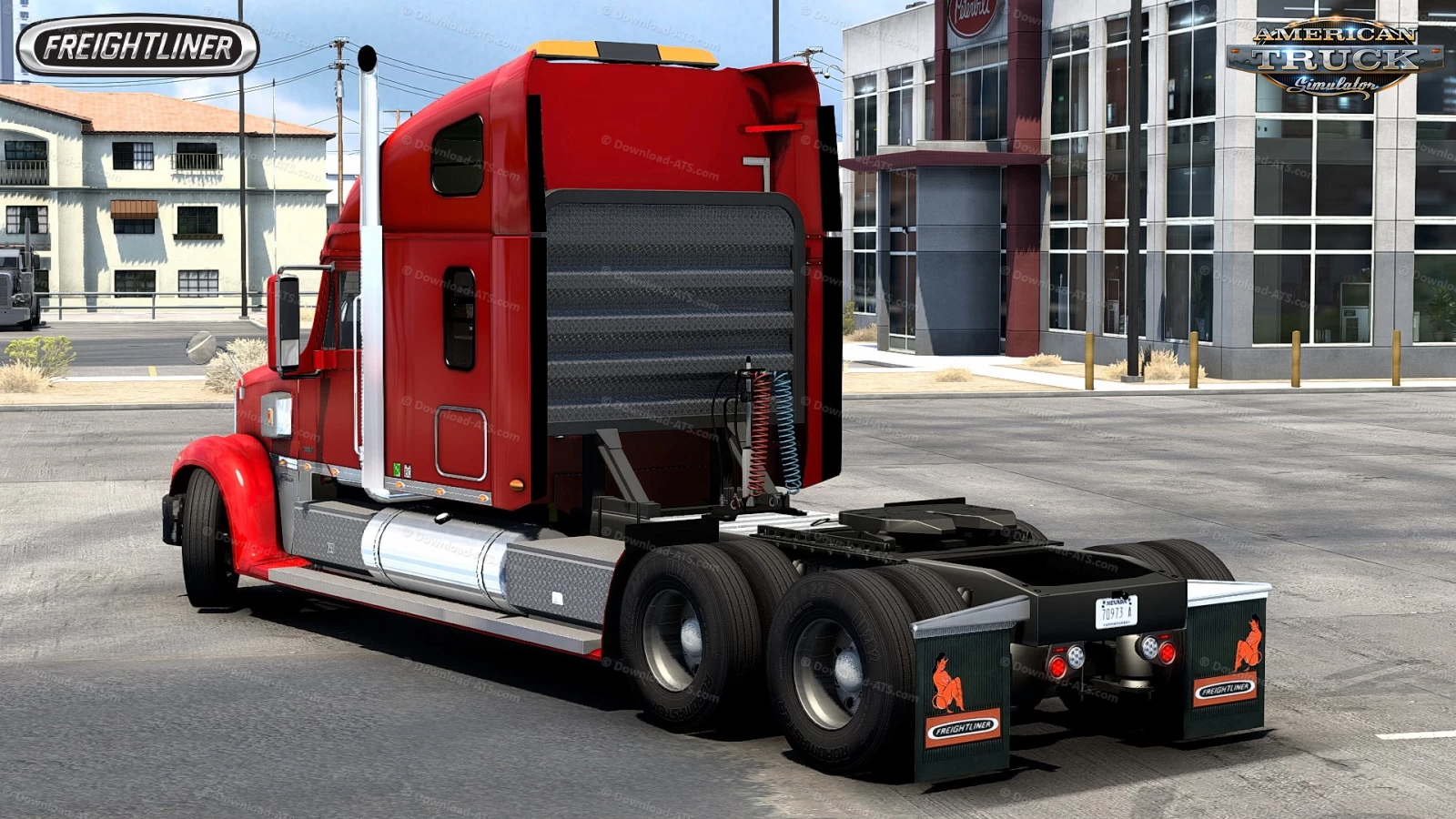 Freightliner Coronado + Interior v1.7.2 (1.55.x) for ATS