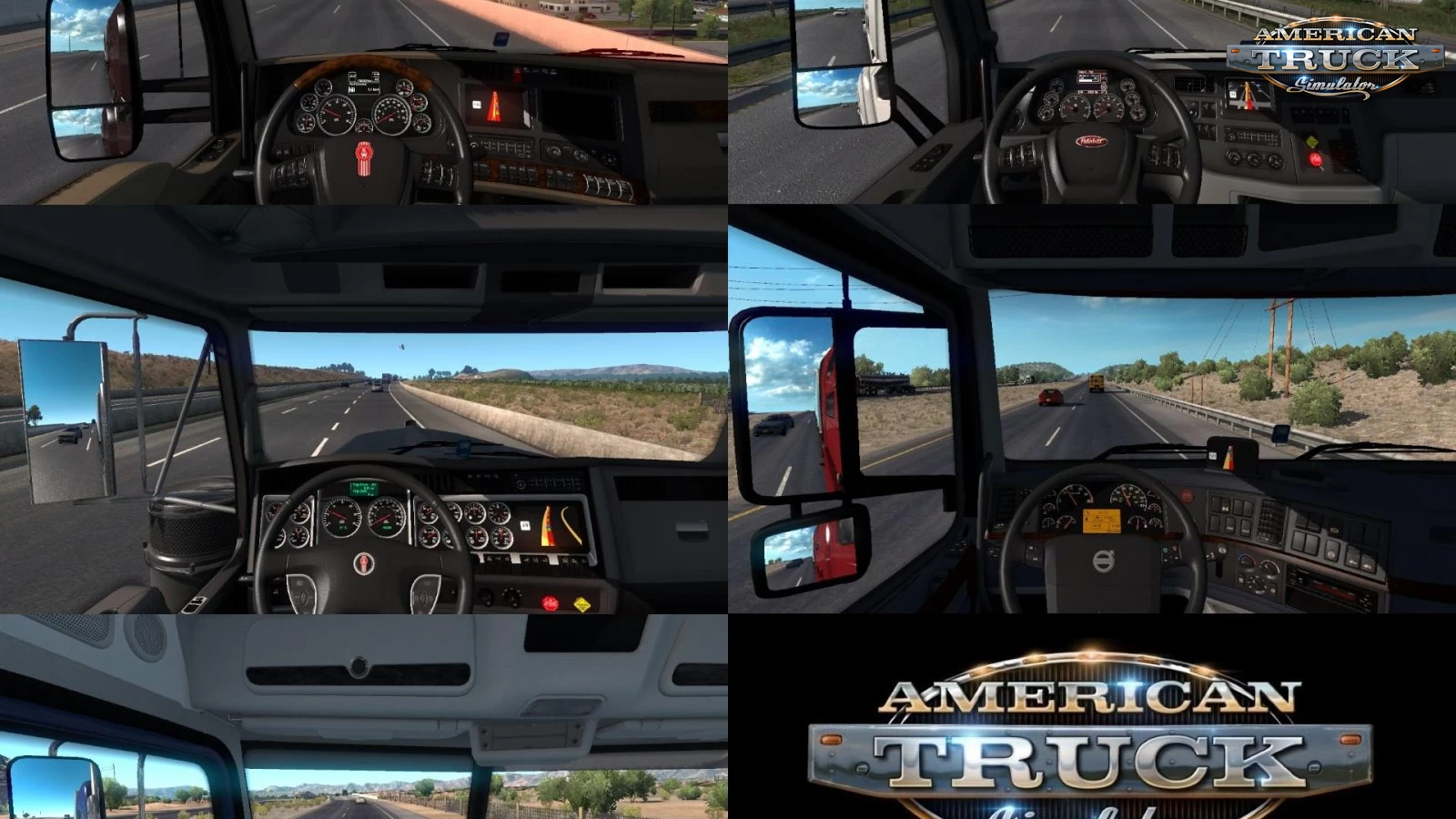 Real Interior Cams v1.5 by Indomable (1.54.x) for ATS
