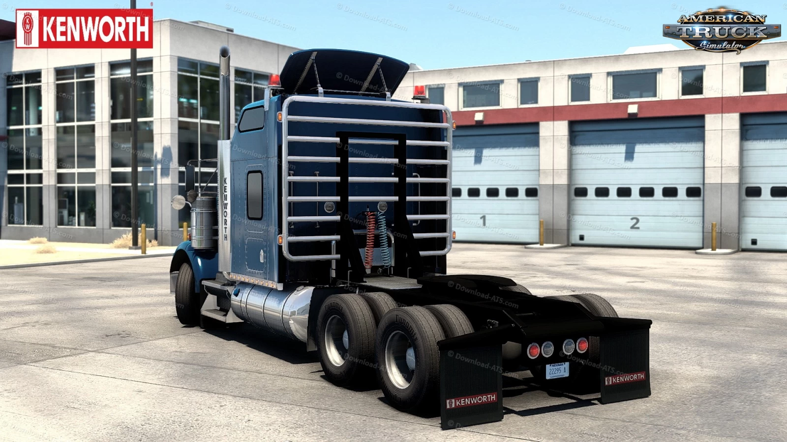 Kenworth T800 + Interior v1.3.49 by GTM Team (1.49.x) for ATS