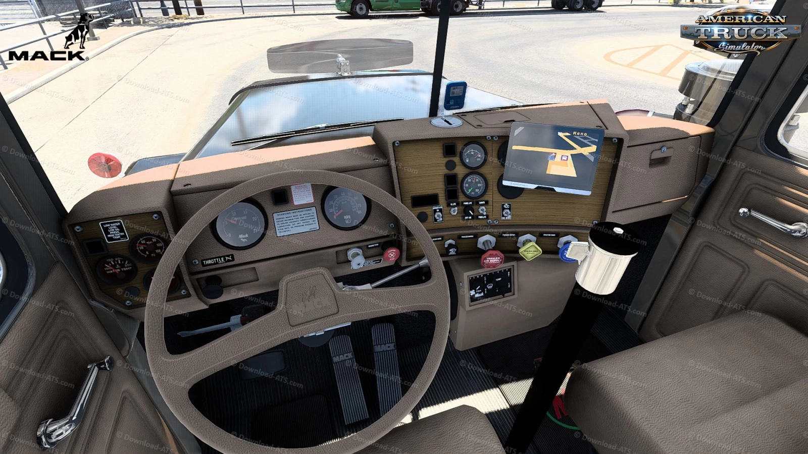 Custom Mack R600 Truck v1.5 By ReneNate (1.48.x) for ATS