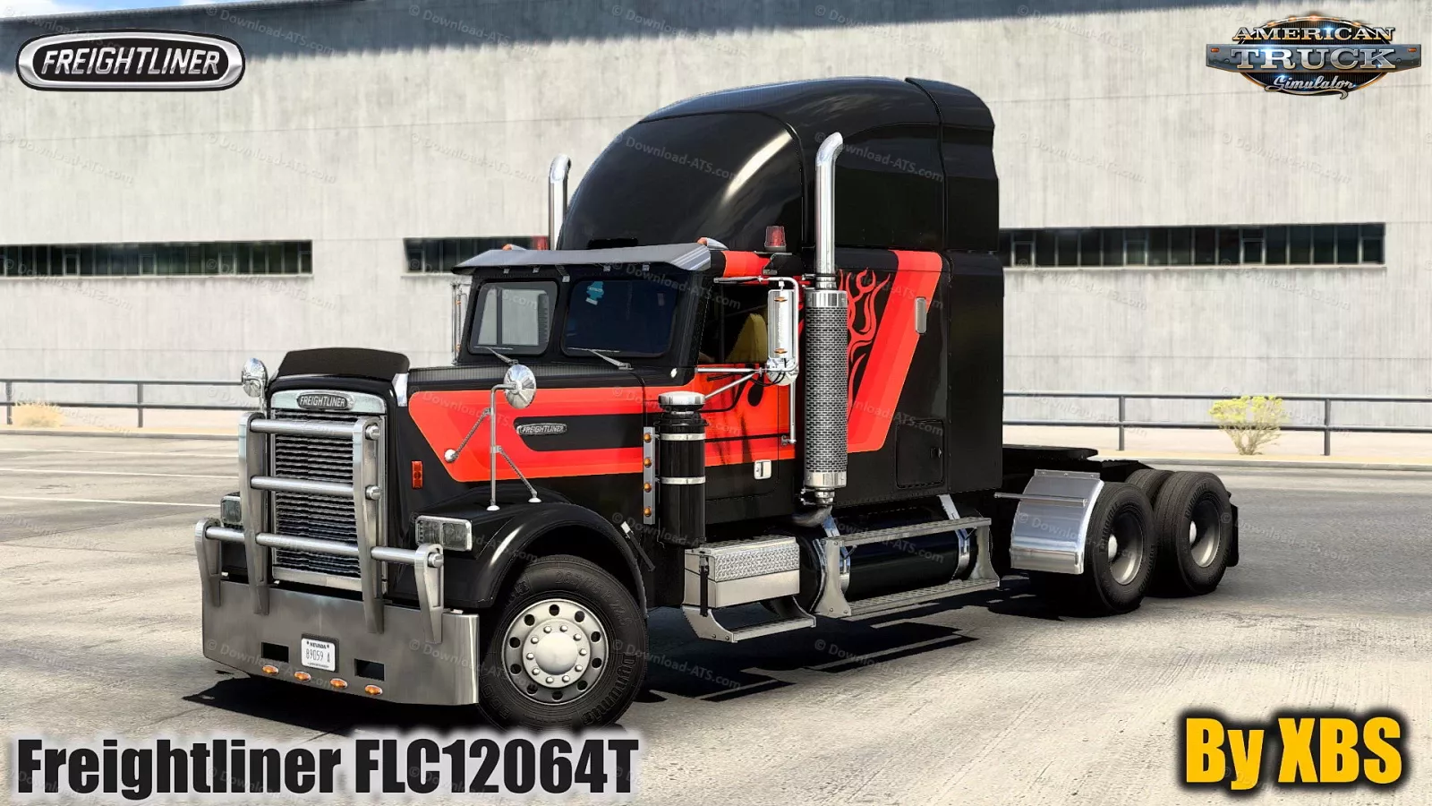 Freightliner FLC12064T Truck v1.1 By XBS (1.50.x) for ATS