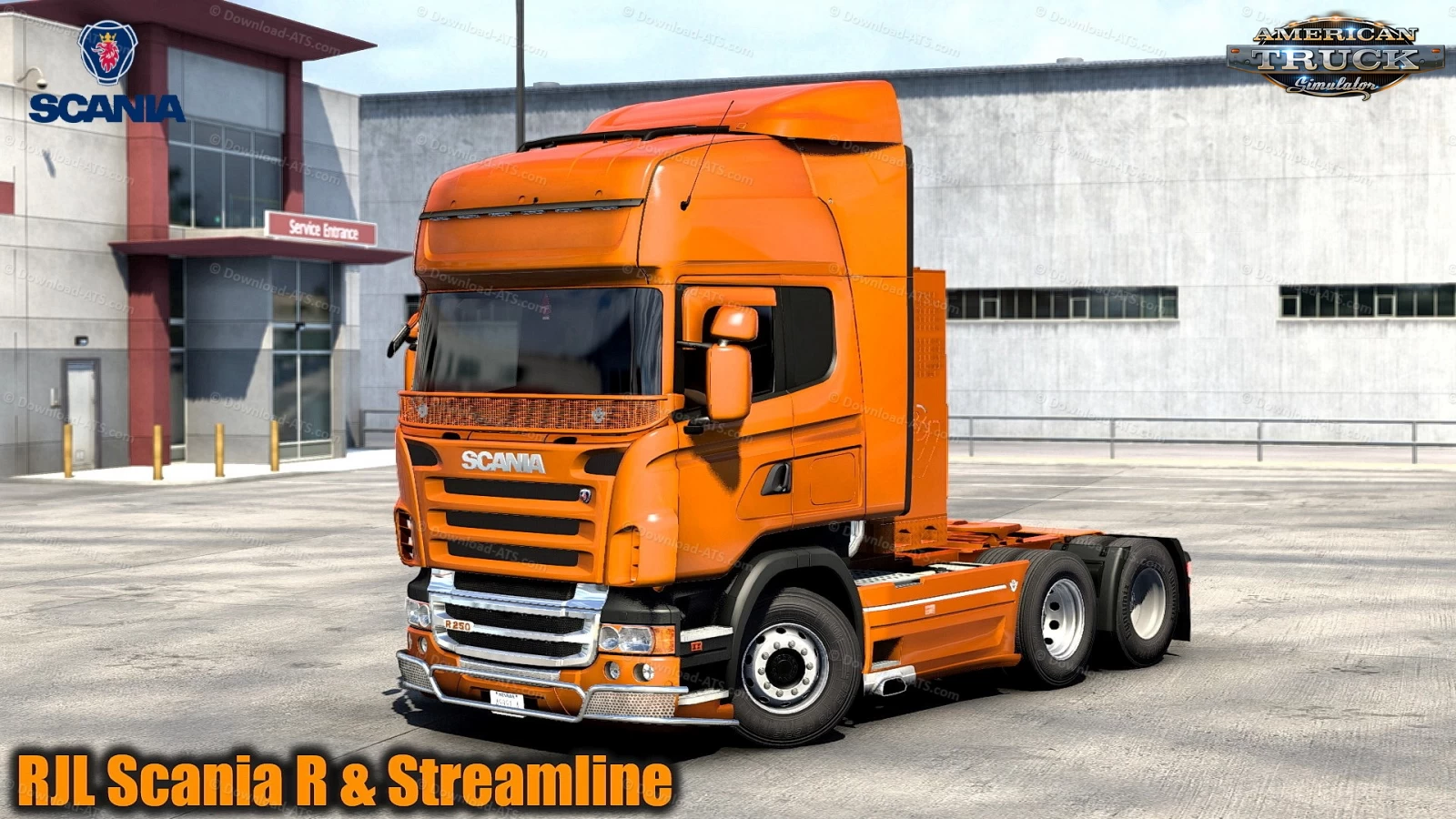 RJL Scania R & Streamline v1.2 (1.43.x) for ATS