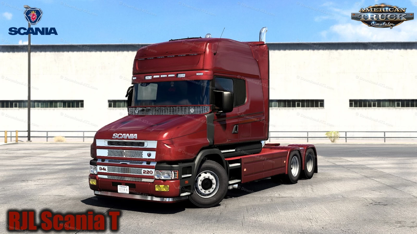 RJL Scania T Mod v1.2 By Frkn64 (1.43.x) for ATS