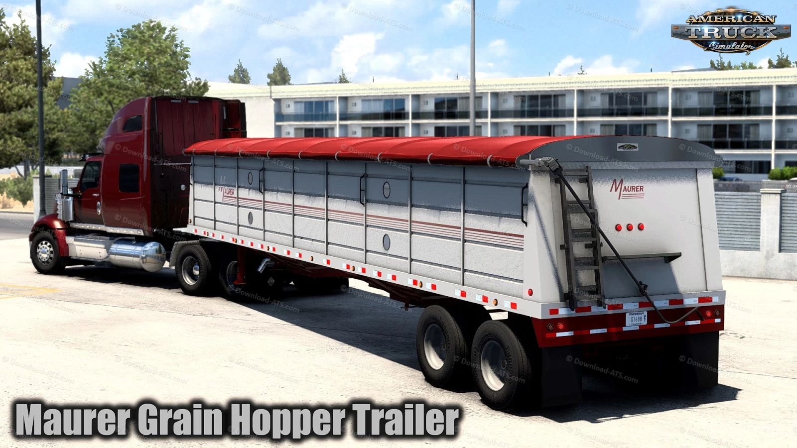 Maurer Grain Hopper Trailer v1.0 (1.43.x) for ATS