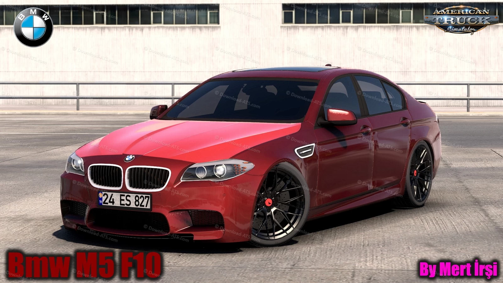 BMW M5 F10 + Interior v1.6 By Mert İrşi (1.49.x) for ATS