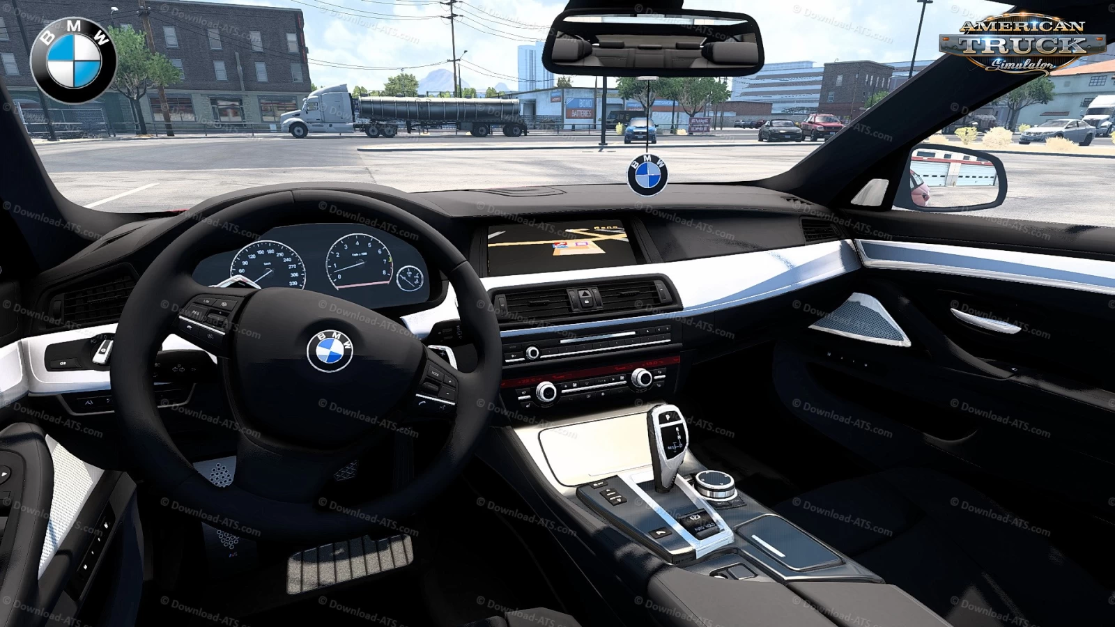 BMW M5 F10 + Interior v1.1 By Mert İrşi (1.43.x) for ATS