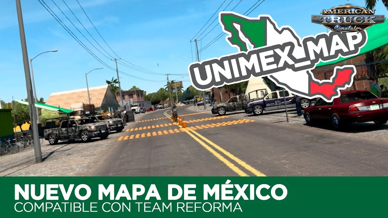 Unimex Map South of Mexico v1.0.3 (1.47.x) for ATS