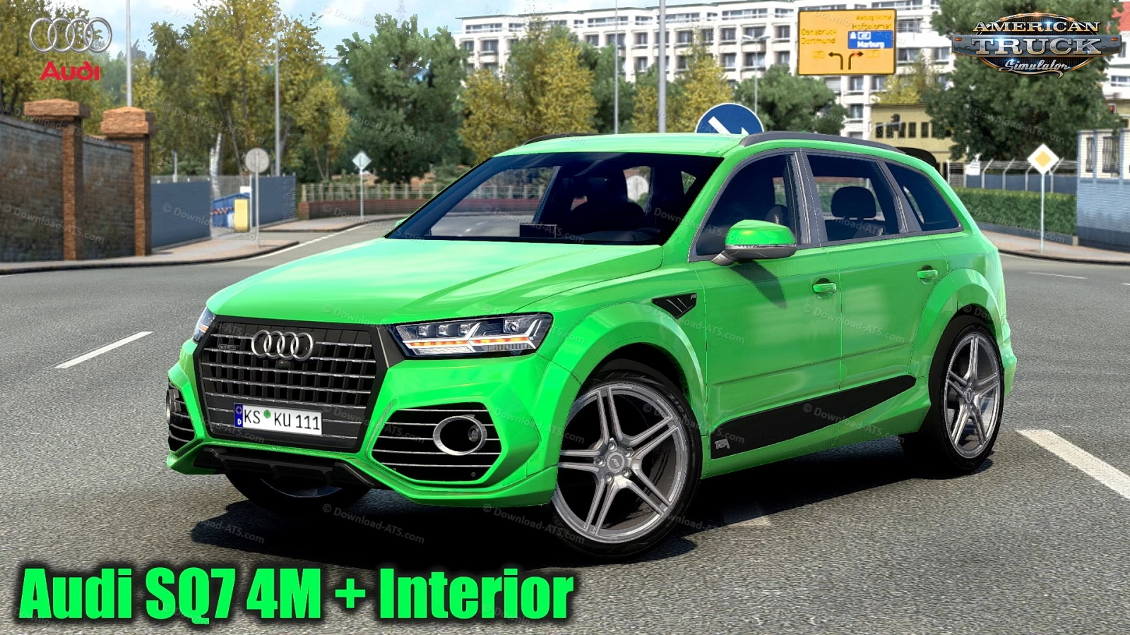 Audi SQ7 4M + Interior v1.8 (1.53.x) for ATS