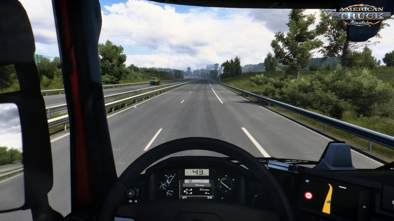 Scratches on Windshield Mod v2.1 (1.43.x) for ATS
