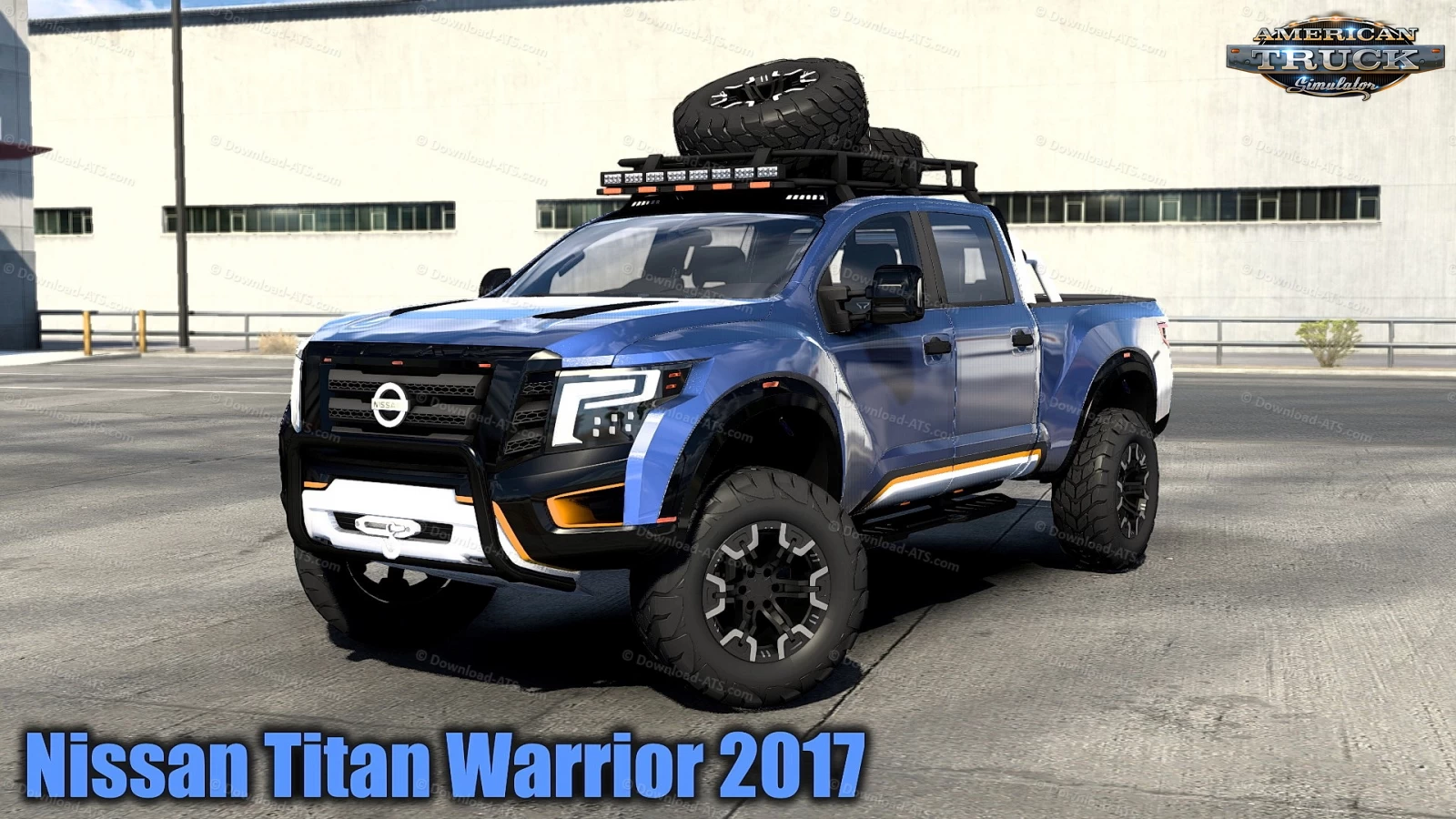 Nissan Titan Warrior 2017 + Interior v1.1 (1.43.x) for ATS